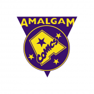 amalgam comics logo
