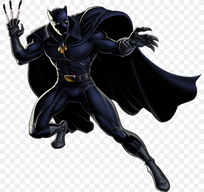 Black Panther Marvel: Avengers clip art, PNG, 798x774px 